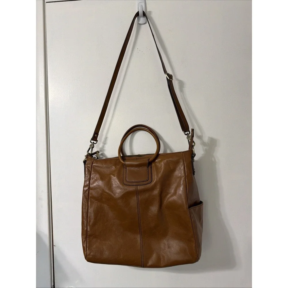 Hobo‎ Int'l Toffee Leather Sheila Med-lg Shoulder Crossbody Bag